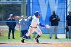Baseball vs RWU  Wheaton College Baseball vs Roger Williams University. - Photo By: KEITH NORDSTROM : Wheaton, Baseball